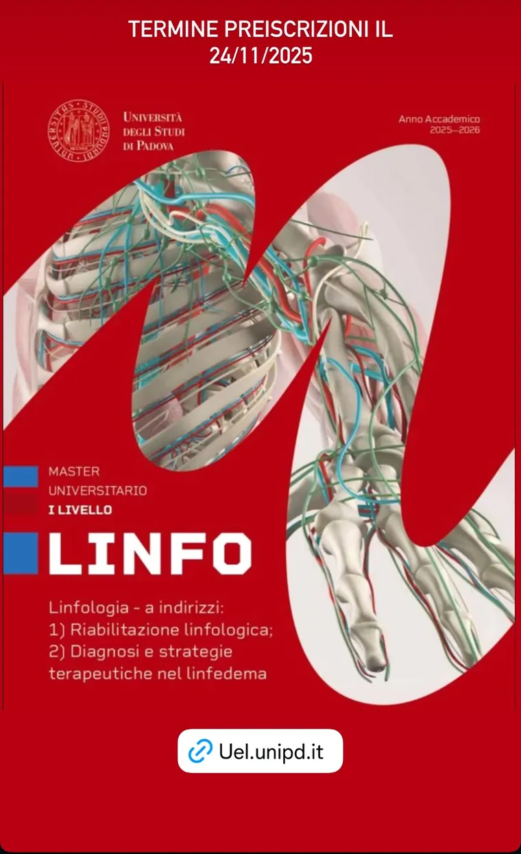 Locandina Master Universitario di I livello in Linfologia